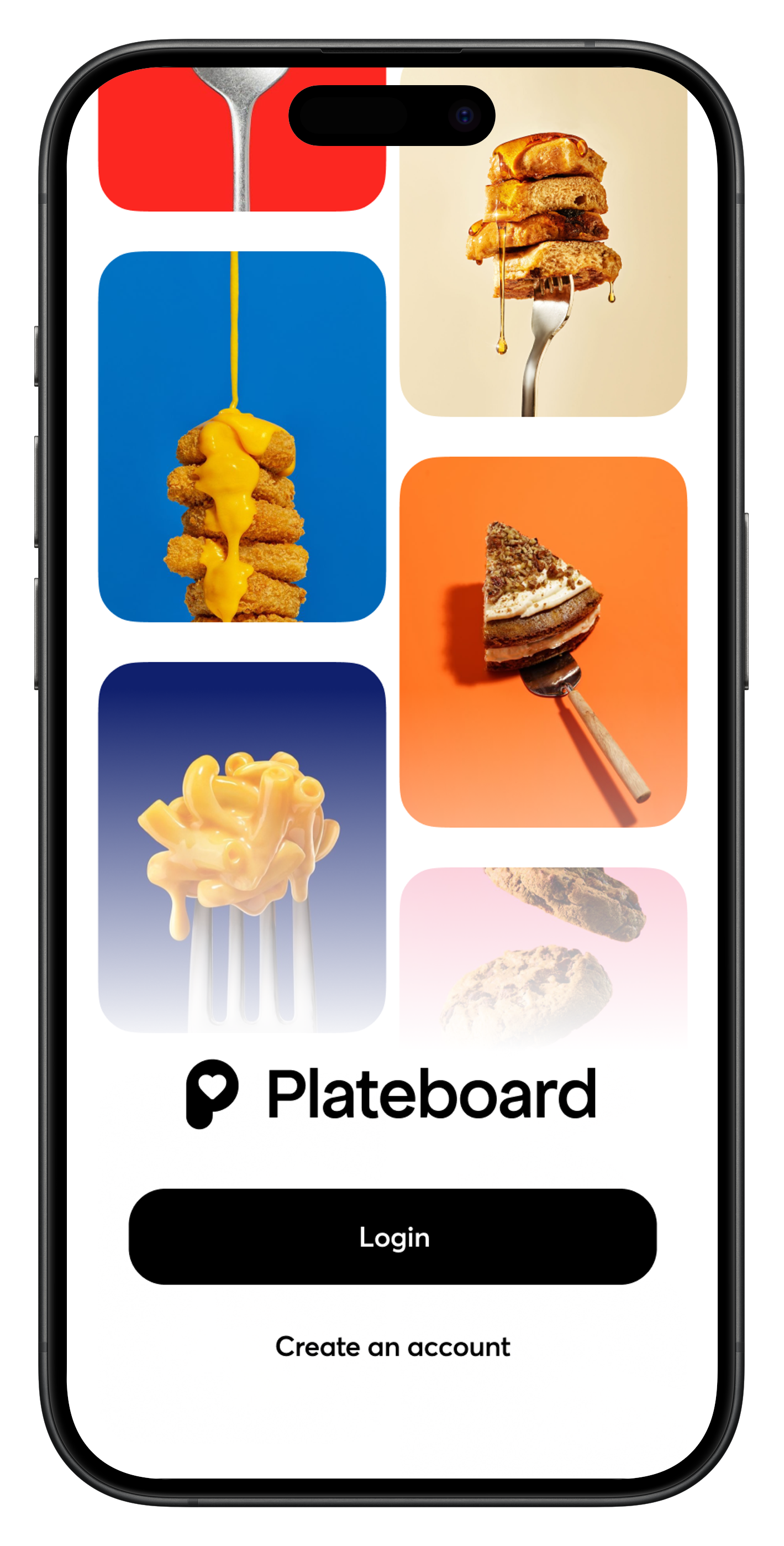Plateboard app mockup